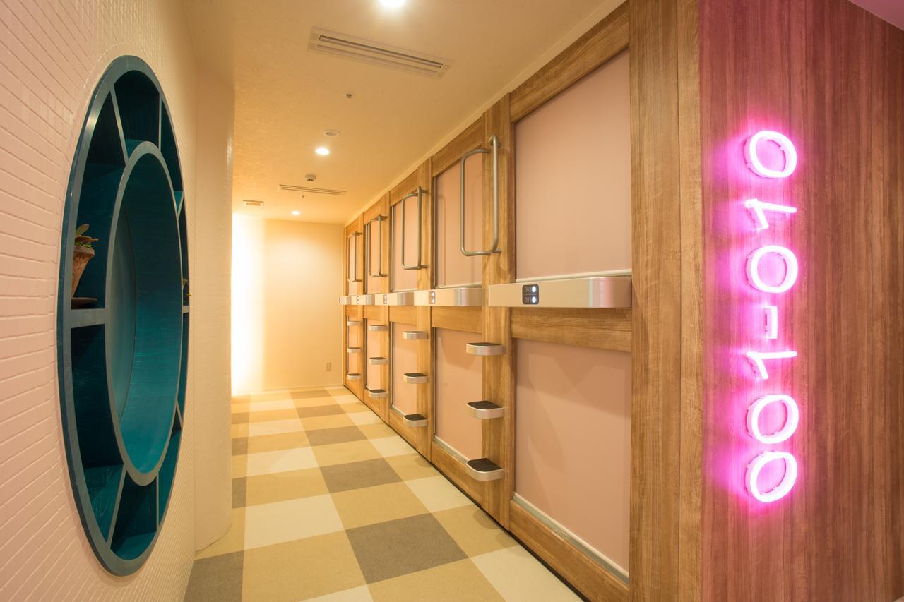 New Japan Lady'S Capsule Hotel Osaka Zewnętrze zdjęcie